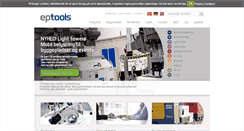 Desktop Screenshot of eptools.dk